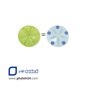 پروانه دوقلو هیوندای 37 سانتی چهار گوش