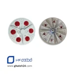 پروانه لباسشویی دوقلو 34 سانتی 10 شیار