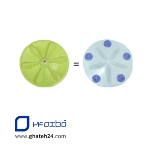پروانه لباسشویی دوقلو هیوندایی و هایسنس 37سانتی چهارگوش